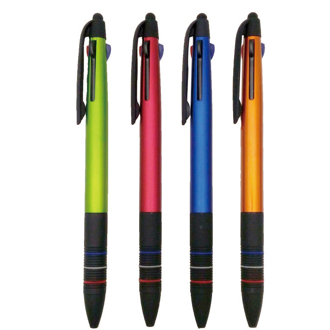 Custom Logo Smooth three-color stylus | Premium Corporate Gifts and Custom Gifts
