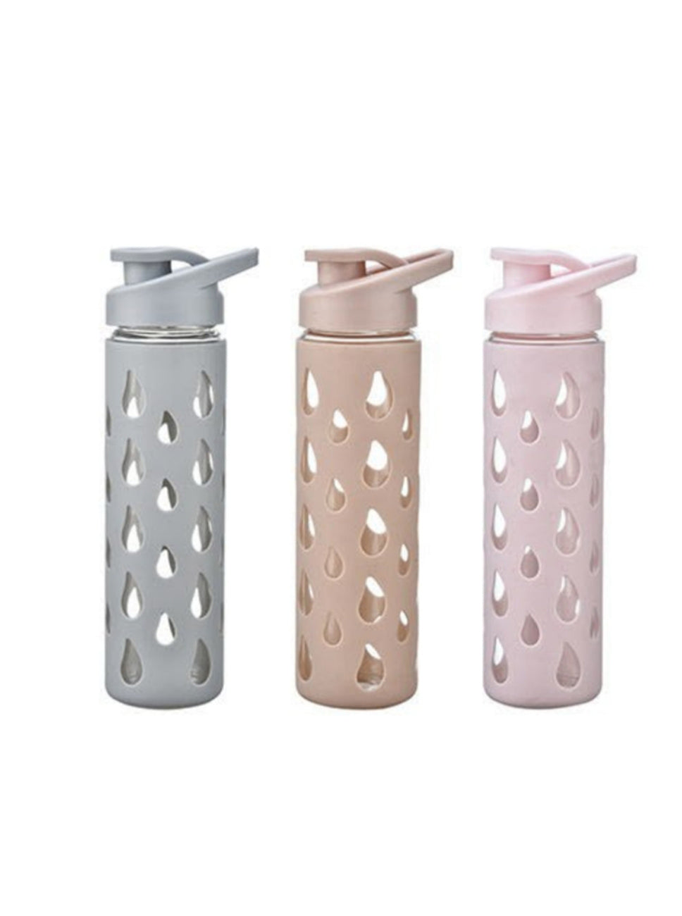 Fashionable Water Drop Glass Bottles, view 2 of 2