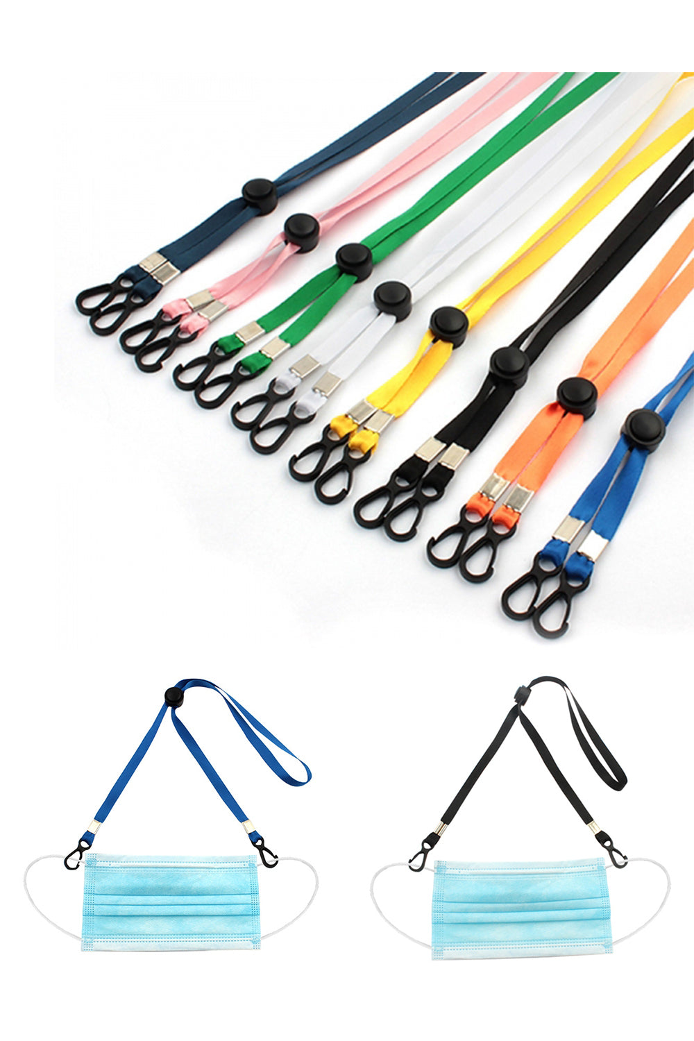 Custom Logo Adjustable Length Anti-Loss Mask Lanyard | Premium Corporate Gifts and Custom Gifts