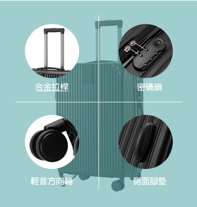 Custom Logo Classic 20-inch Luggage | Premium Corporate Gifts and Custom Gifts