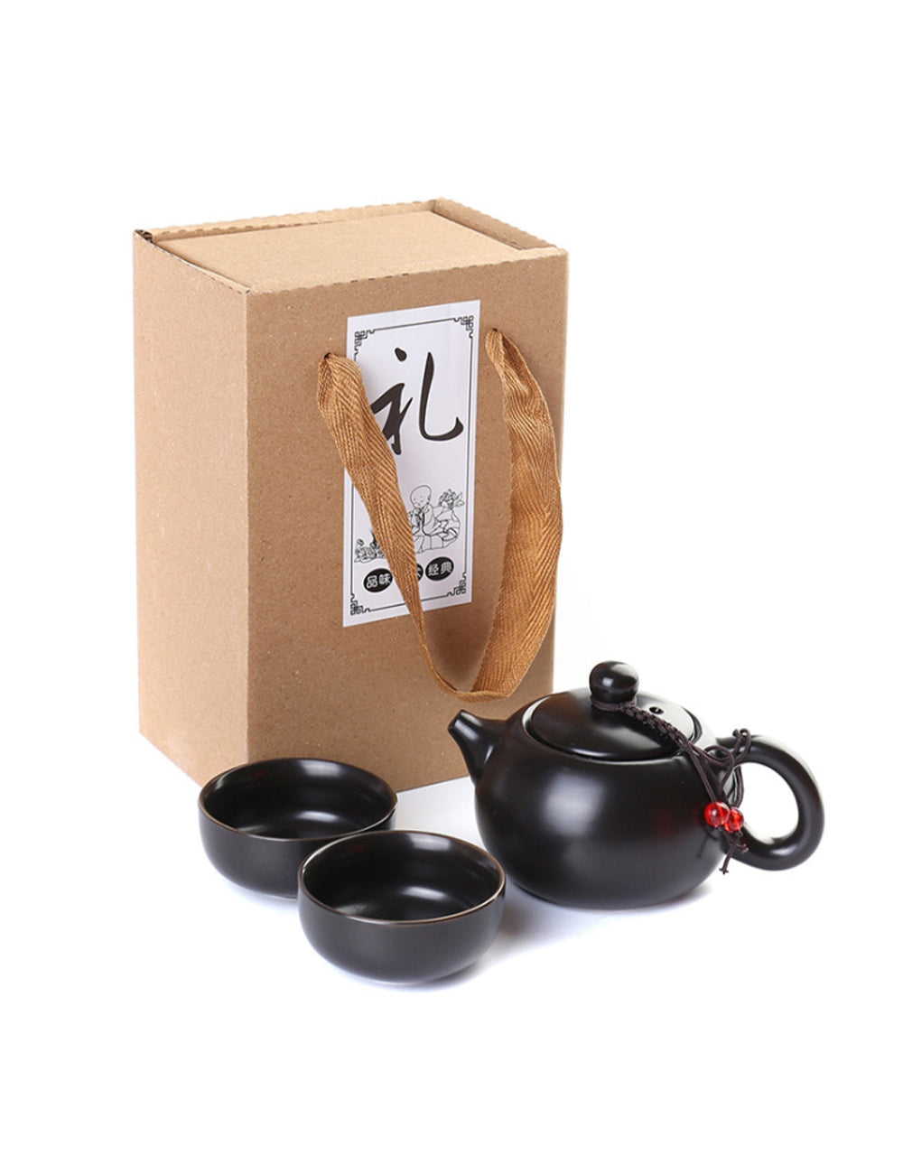 Custom Logo One pot and two cups gift box | Premium Corporate Gifts and Custom Gifts