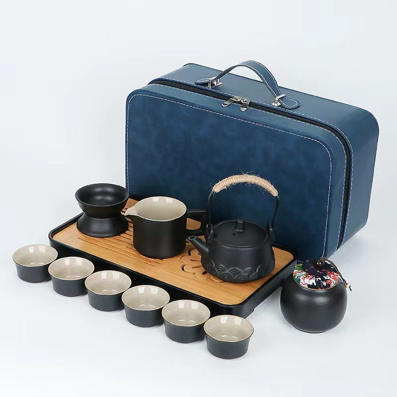 Custom Logo Portable Travel Premium Tea Set Gift Box | Premium Corporate Gifts and Custom Gifts
