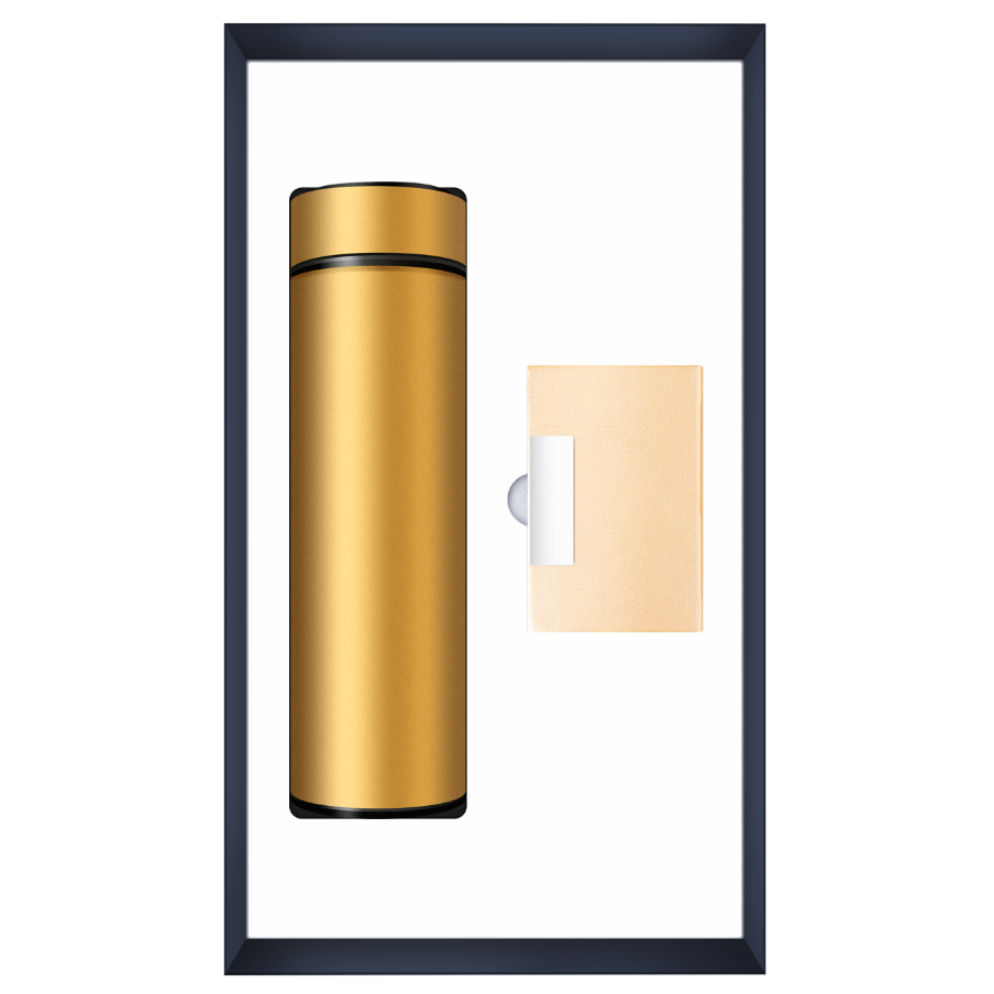 Custom Logo Classic Thermos Mug Business Card Box Gift Box | Premium Corporate Gifts and Custom Gifts