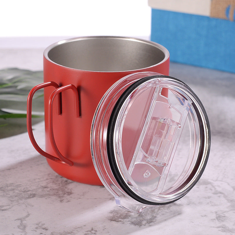 Custom Logo Camping Portable Coffee Cup with Lid | Premium Corporate Gifts and Custom Gifts