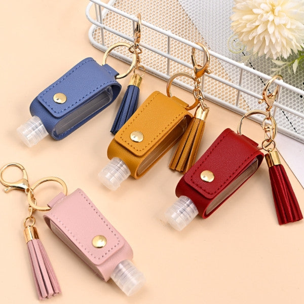 Custom Logo Tassel Alcohol Bottle Keychain 30ml | Premium Corporate Gifts and Custom Gifts