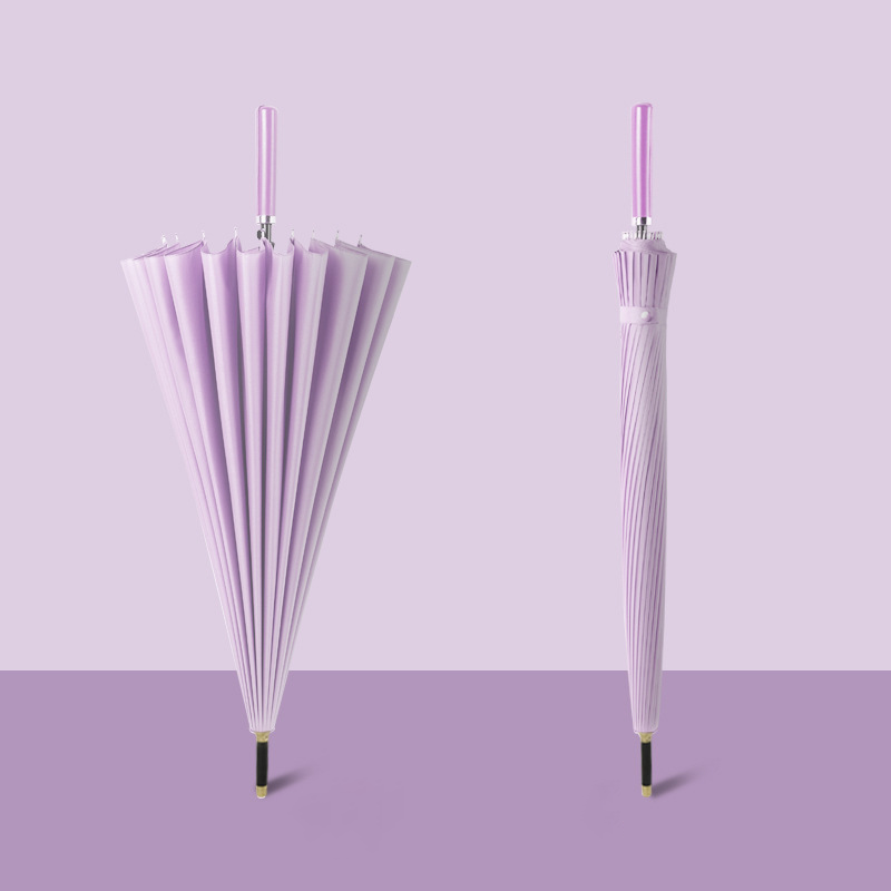 Custom Logo 24-bone straight pole long-handled umbrella | Premium Corporate Gifts and Custom Gifts