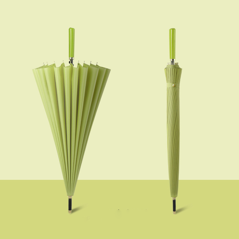 Custom Logo 24-bone straight pole long-handled umbrella | Premium Corporate Gifts and Custom Gifts