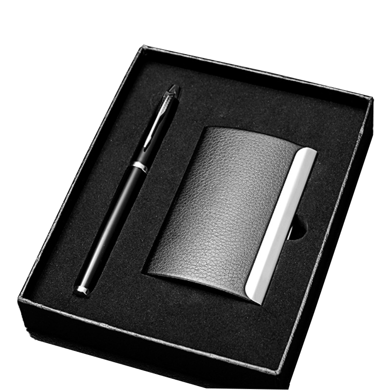 Custom Logo Office Business Card Holder Gift Box | Premium Corporate Gifts and Custom Gifts