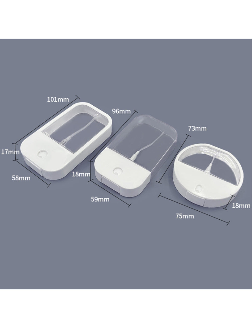 Custom Logo Epidemic prevention card-type pressing and dispensing spray bottles | Premium Corporate Gifts and Custom Gifts