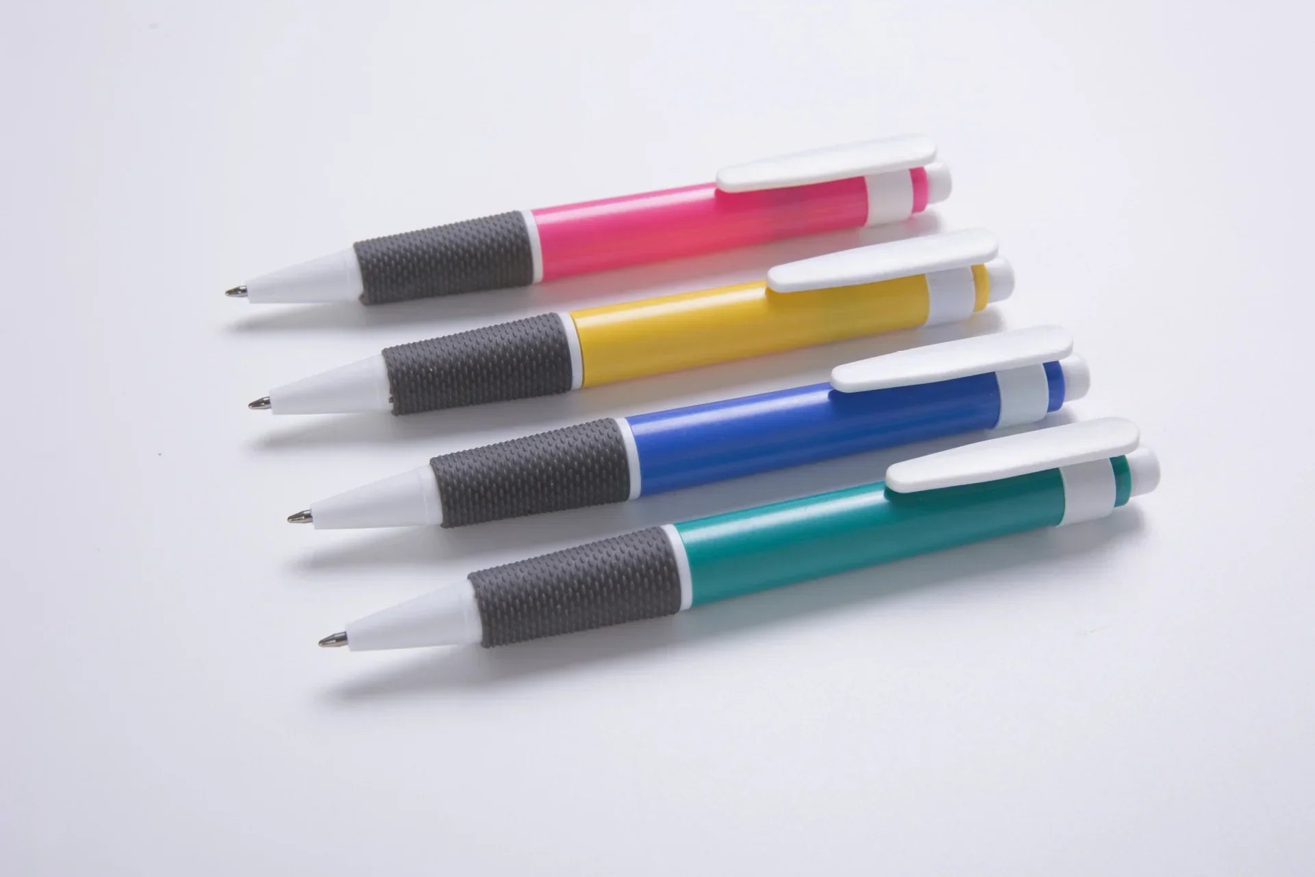 Custom Logo Little Chubby White Tube Anti-Slip Advertising Ballpoint Pen | Premium Corporate Gifts and Custom Gifts