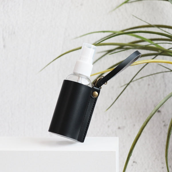 Custom Logo Leather Multi-Colored Cylindrical Spray Bottle Holster | Premium Corporate Gifts and Custom Gifts