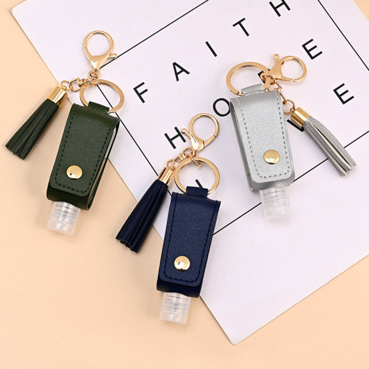 Custom Logo Tassel Alcohol Bottle Keychain 30ml | Premium Corporate Gifts and Custom Gifts