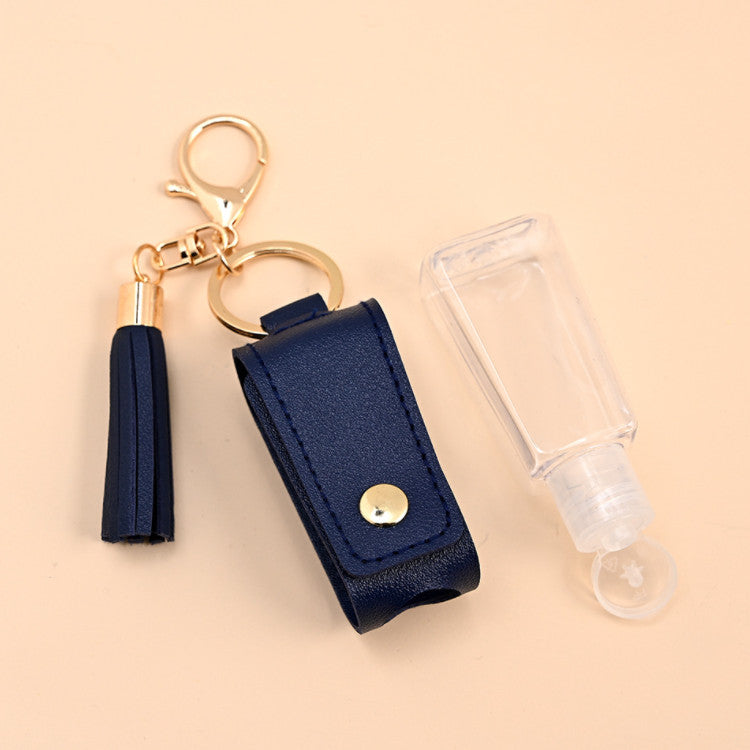 Custom Logo Tassel Alcohol Bottle Keychain 30ml | Premium Corporate Gifts and Custom Gifts
