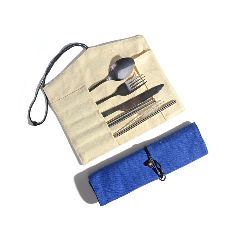 Custom Logo 6-Piece 304 Stainless Steel Cutlery Set | Premium Corporate Gifts and Custom Gifts