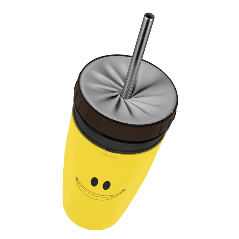 Custom Logo Creative Banana Lidless Niu Niu Cup | Premium Corporate Gifts and Custom Gifts