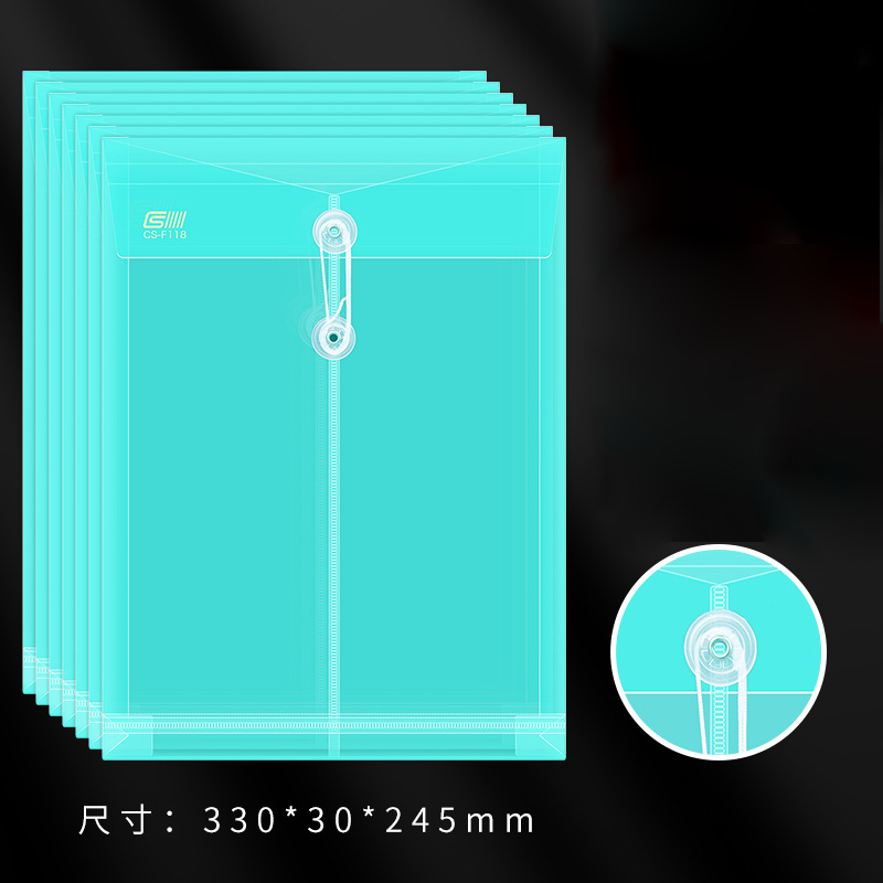 Custom Logo A4 Transparent Rope Folder Document Bag | Premium Corporate Gifts and Custom Gifts