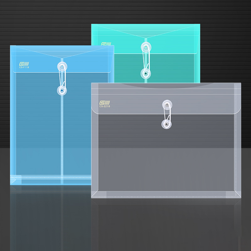 Custom Logo A4 Transparent Rope Folder Document Bag | Premium Corporate Gifts and Custom Gifts