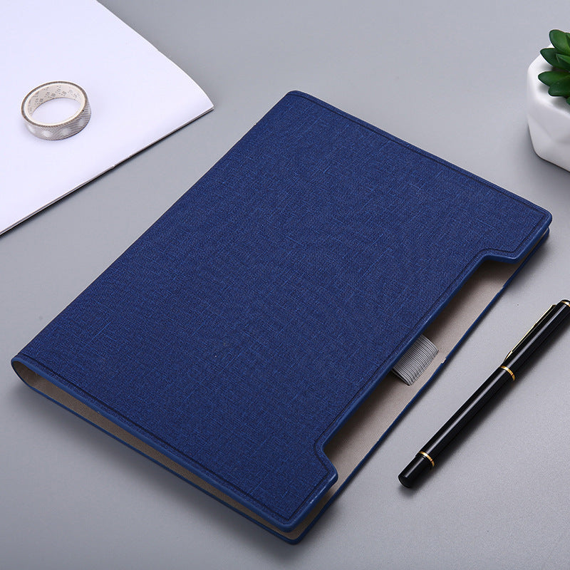 Custom Logo Business Loose-leaf Pen Slot Notebook | Premium Corporate Gifts and Custom Gifts