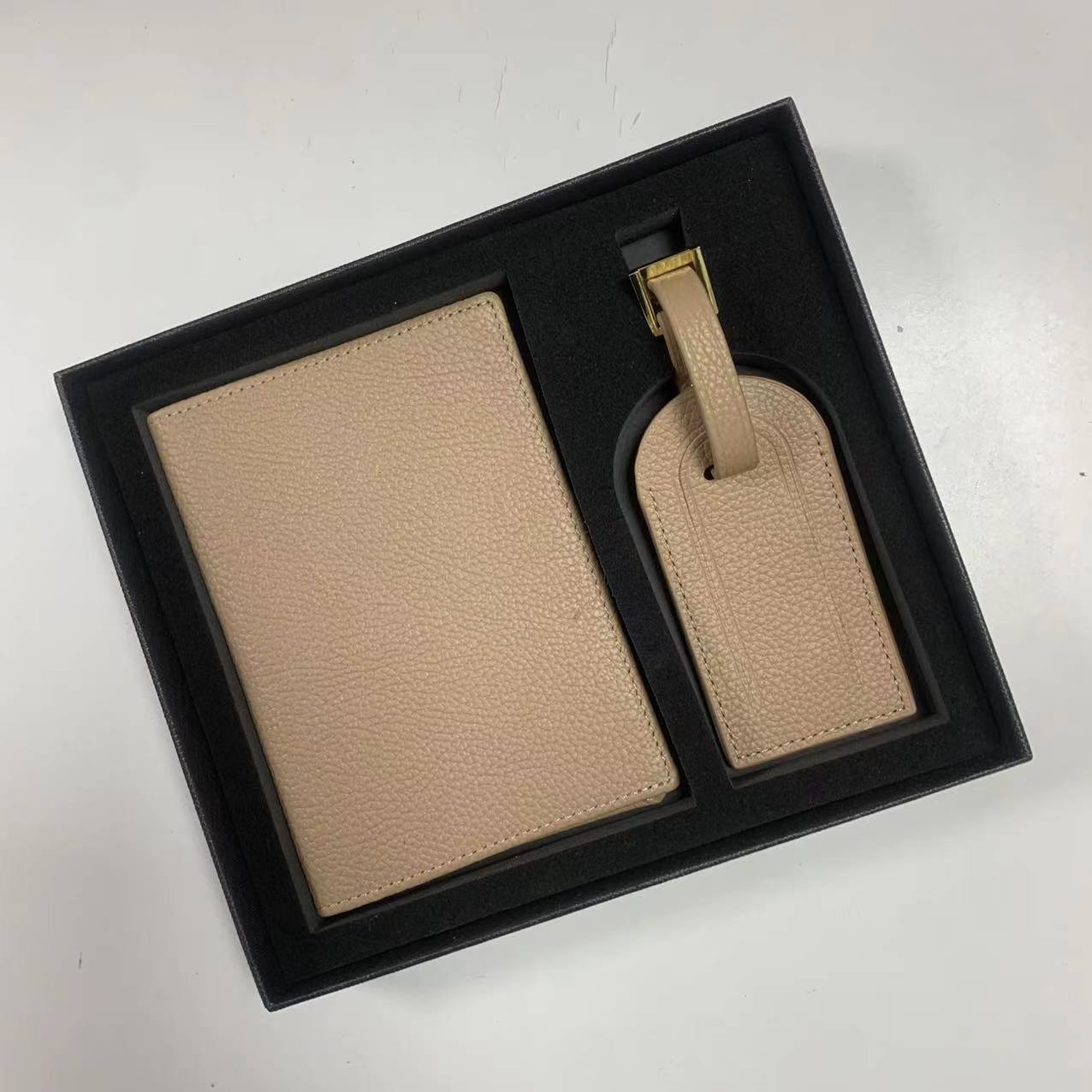 Custom Logo High-end leather simple travel gift box | Premium Corporate Gifts and Custom Gifts