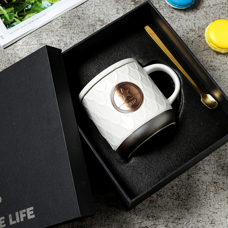Custom Logo High-end copper sheet mug gift box | Premium Corporate Gifts and Custom Gifts