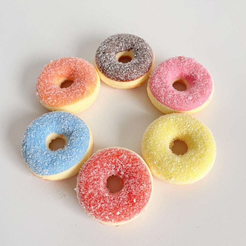 Custom Logo Simulated Donut Stress Relief Ball | Premium Corporate Gifts and Custom Gifts