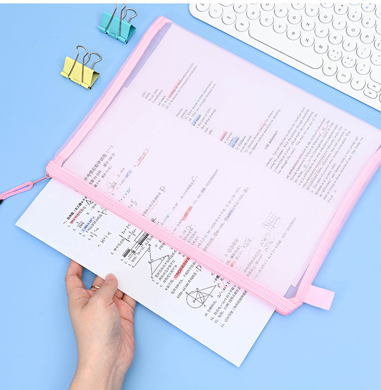 Custom Logo Nylon Mesh Document Bag Storage Bag | Premium Corporate Gifts and Custom Gifts