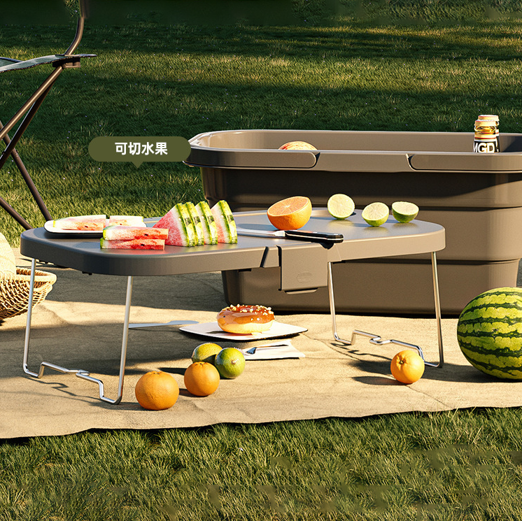 Custom Logo Outdoor Picnic Multi-functional Folding Basket | Premium Corporate Gifts and Custom Gifts