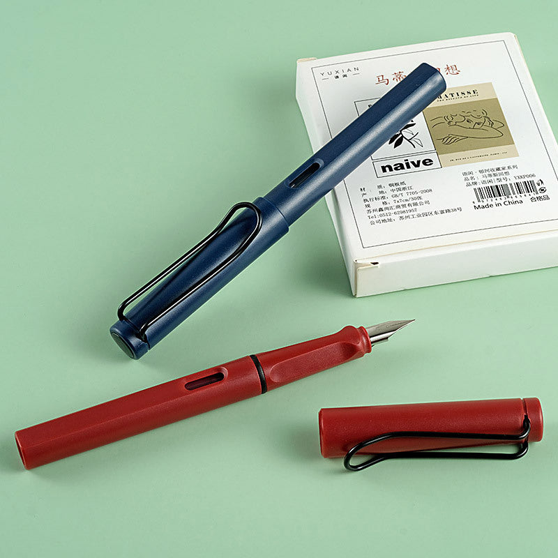 Custom Logo Smooth Morandi Fountain Pen | Premium Corporate Gifts and Custom Gifts