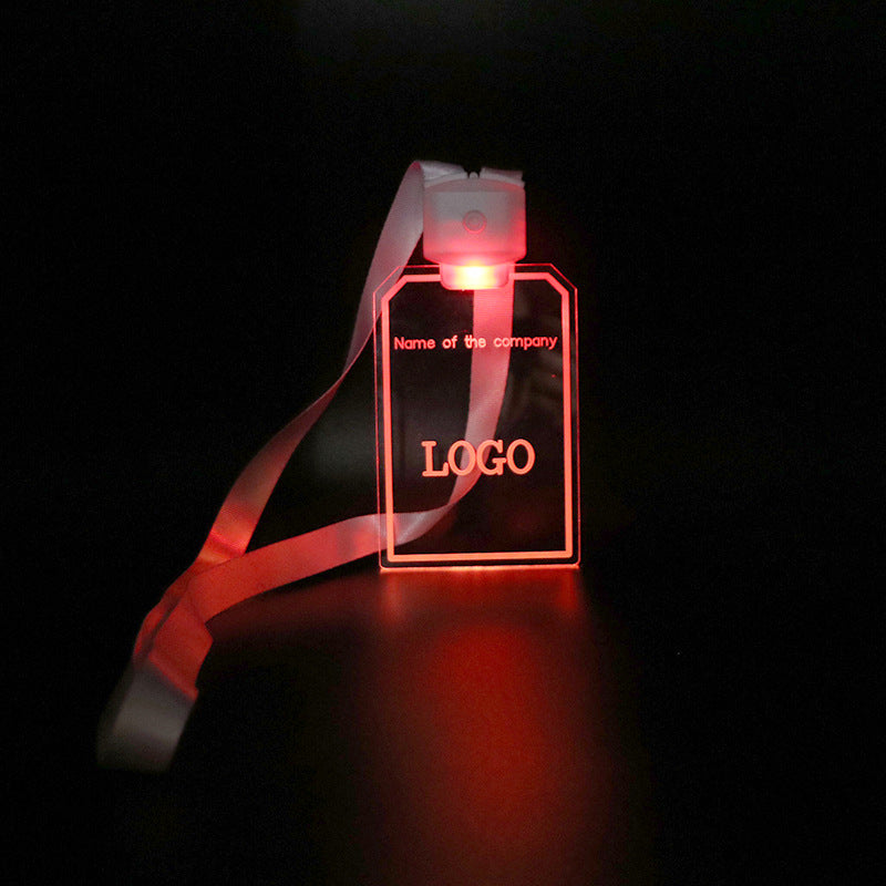 Custom Logo Luminous Badge Identification Card | Premium Corporate Gifts and Custom Gifts
