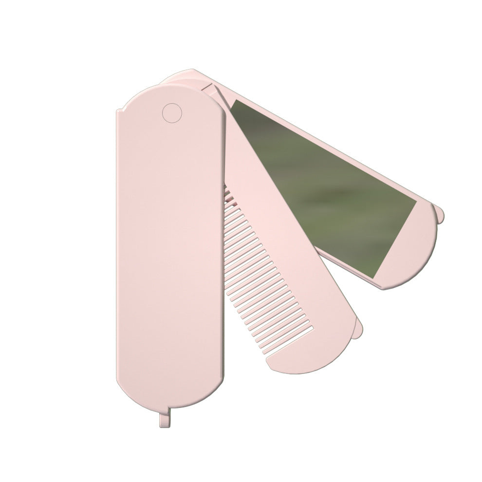 Custom Logo Handheld Folding Makeup Mirror | Premium Corporate Gifts and Custom Gifts