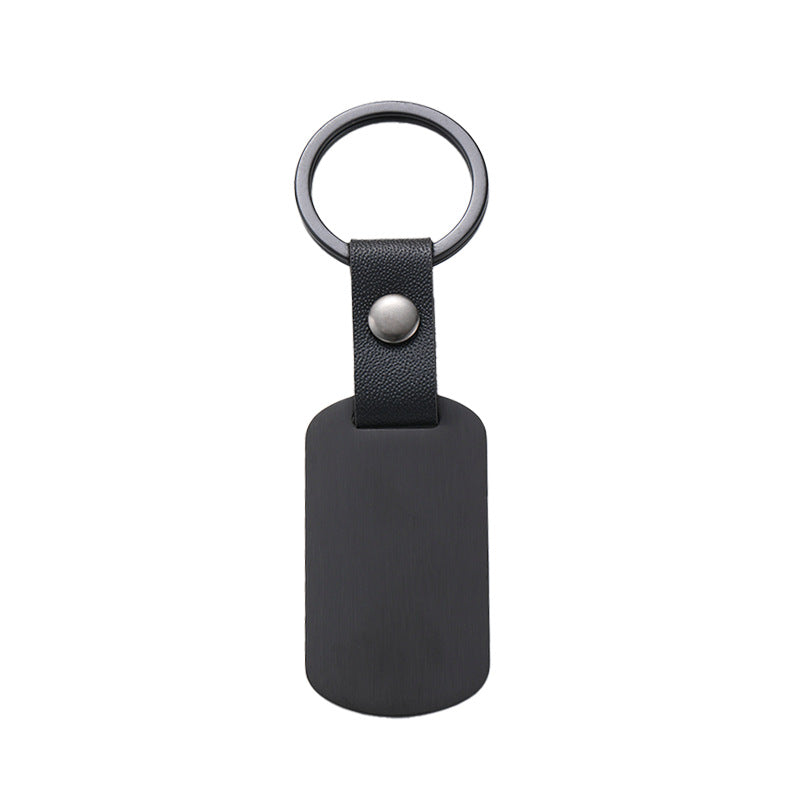 Custom Logo Metal leather buckle tag keychain | Premium Corporate Gifts and Custom Gifts