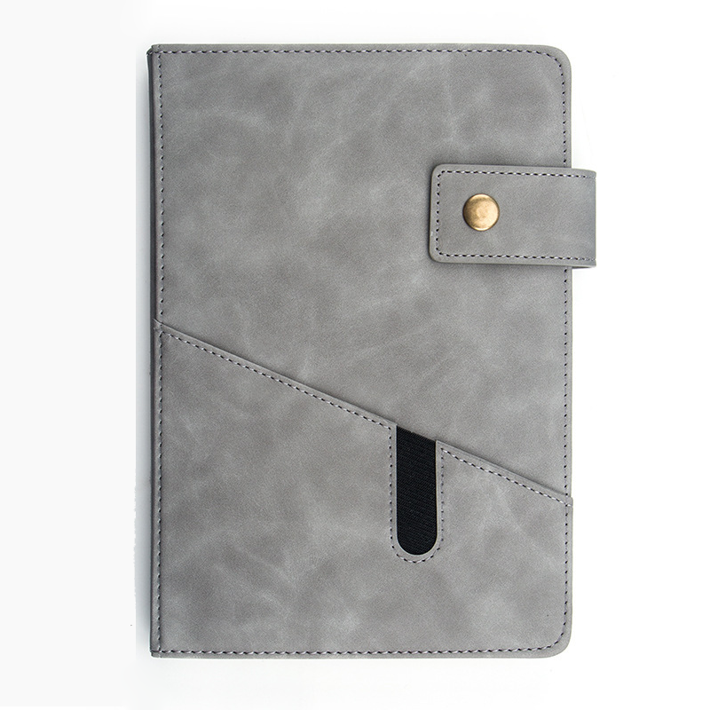 Custom Logo Copper Buckle Storage Clip Notebook | Premium Corporate Gifts and Custom Gifts