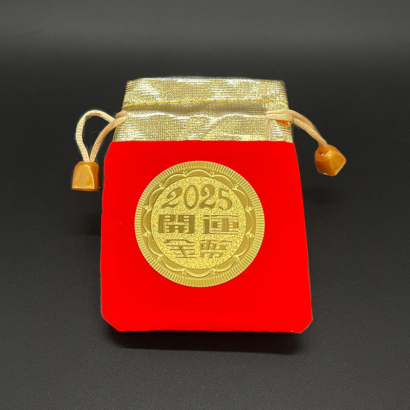 Custom Logo Year of the Snake Good Luck Small Gold Charm | Premium Corporate Gifts and Custom Gifts