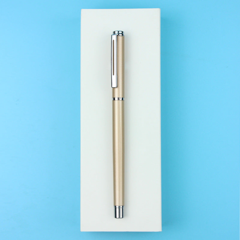 Custom Logo Textured metal heavy hand feel advertising pen | Premium Corporate Gifts and Custom Gifts