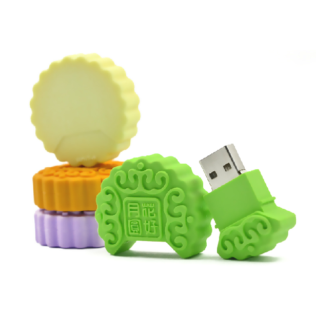Custom Logo Mooncake Flash Drive | Premium Corporate Gifts and Custom Gifts