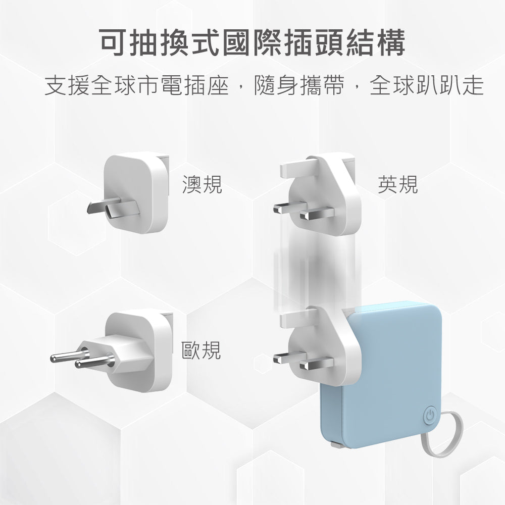 Custom Logo Self-Cable All-in-One Power Bank | Premium Corporate Gifts and Custom Gifts