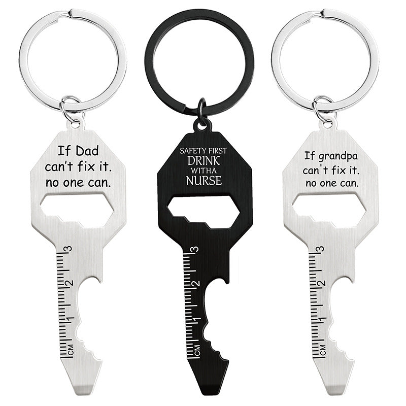 Custom Logo Wrench Screwdriver Multifunctional Keychain | Premium Corporate Gifts and Custom Gifts