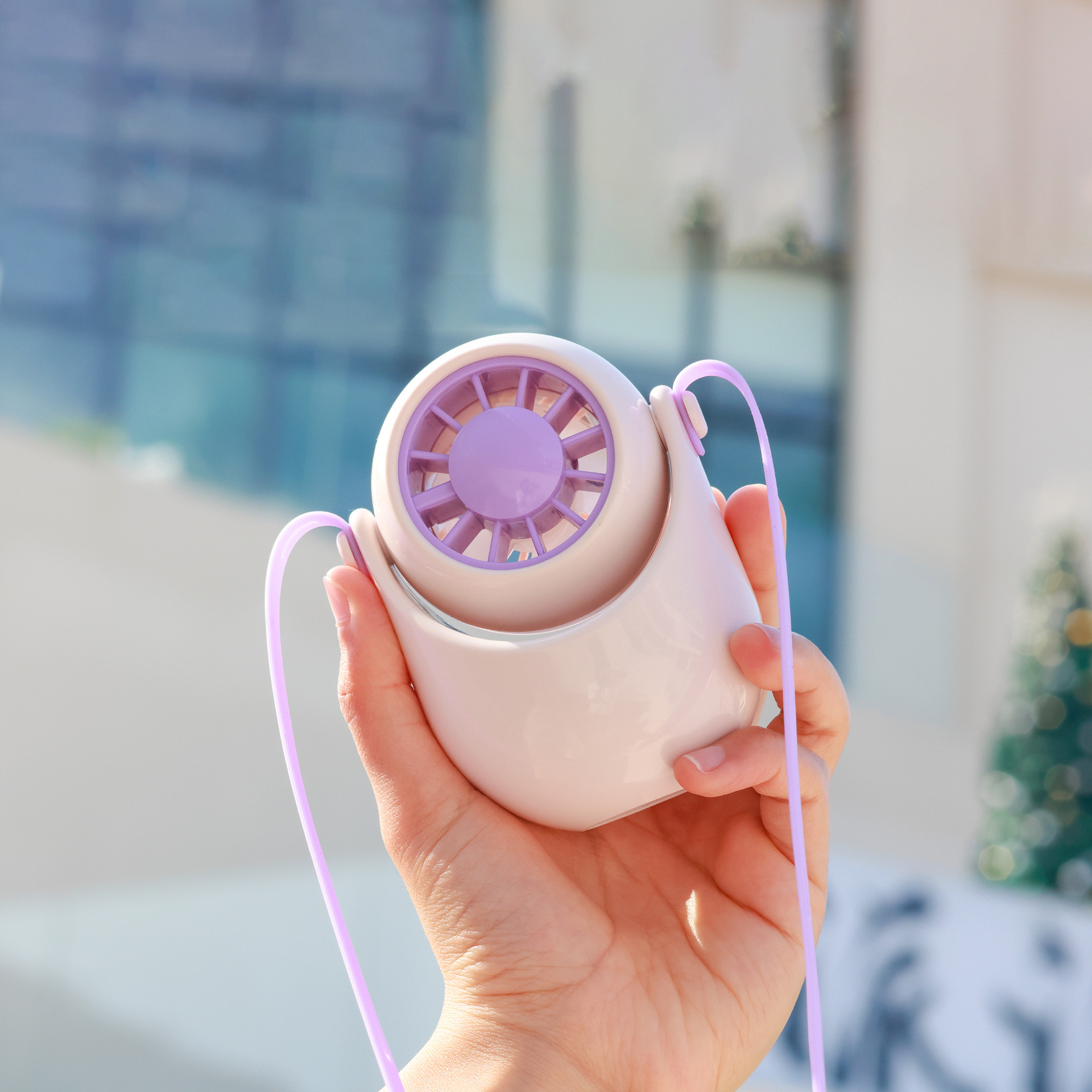 Custom Logo Summer USB Handheld Turbo Fan | Premium Corporate Gifts and Custom Gifts