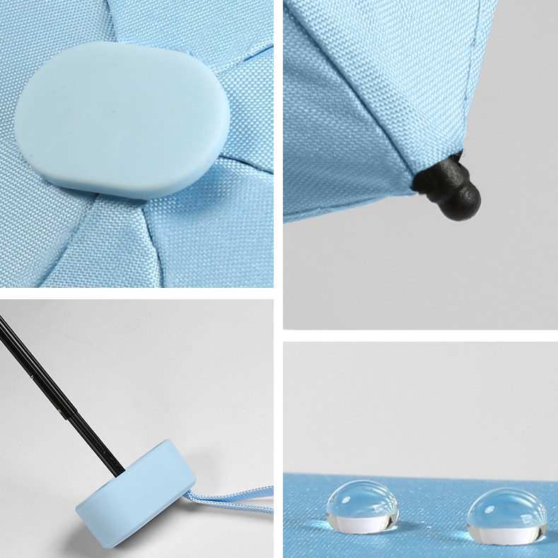Custom Logo Lightweight multi-color capsule umbrella | Premium Corporate Gifts and Custom Gifts