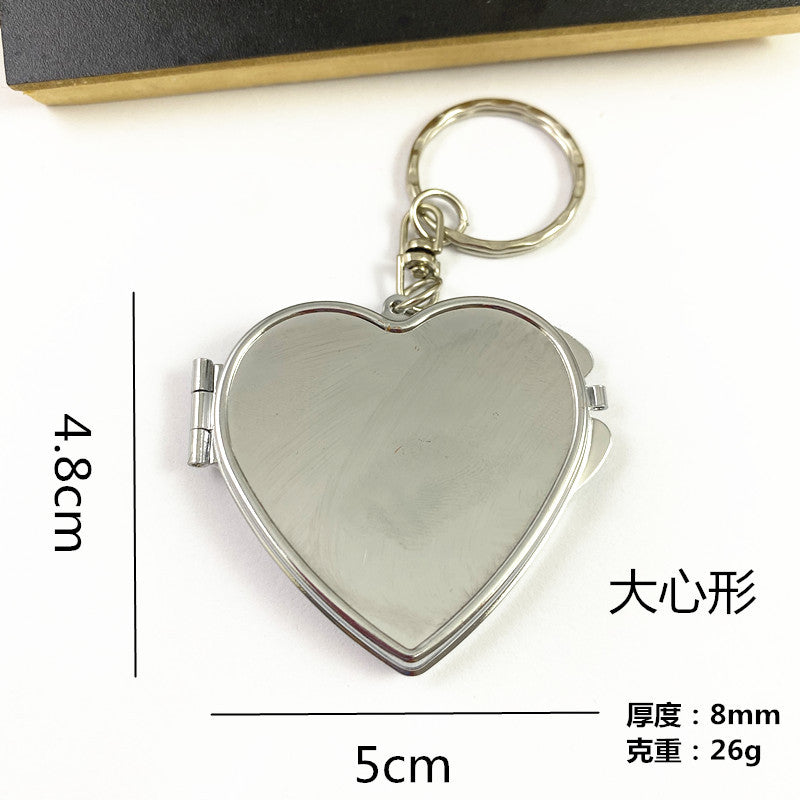 Custom Logo Metal Mirror Keychain | Premium Corporate Gifts and Custom Gifts