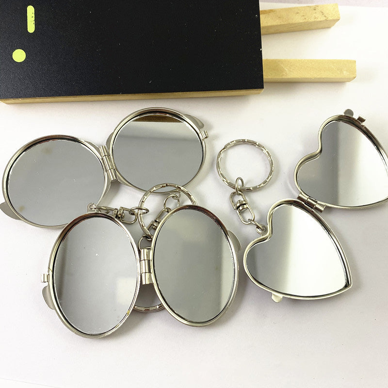 Custom Logo Metal Mirror Keychain | Premium Corporate Gifts and Custom Gifts