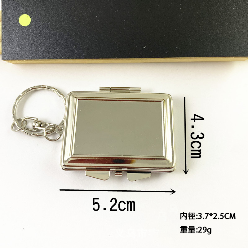 Custom Logo Metal Mirror Keychain | Premium Corporate Gifts and Custom Gifts