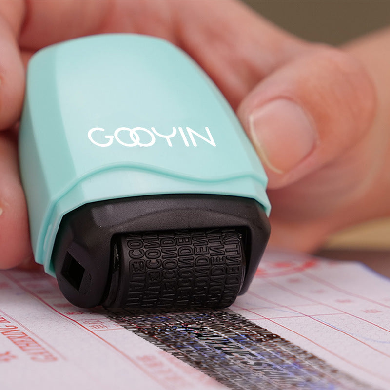 Custom Logo Roller Garbled Confidential Seal | Premium Corporate Gifts and Custom Gifts