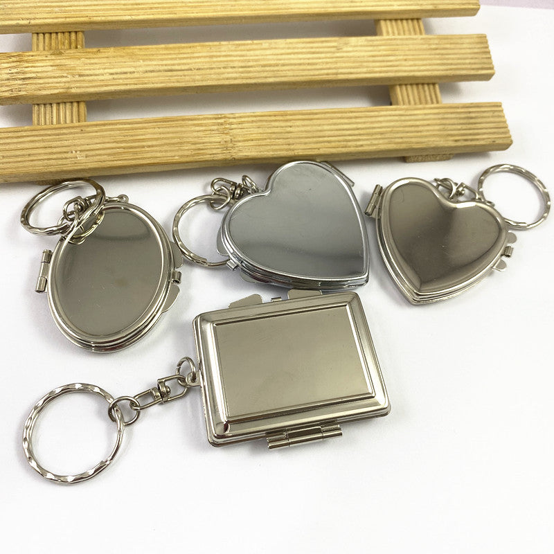 Custom Logo Metal Mirror Keychain | Premium Corporate Gifts and Custom Gifts