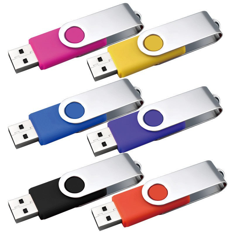 Custom Logo Candy-colored rotating flash drive | Premium Corporate Gifts and Custom Gifts