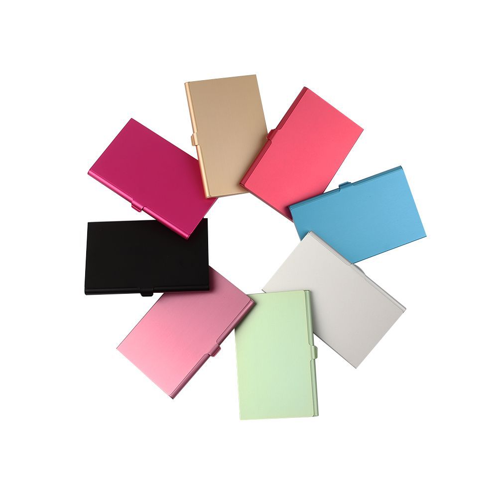 Custom Logo Metal Matte Fashion Business Card Holder | Premium Corporate Gifts and Custom Gifts