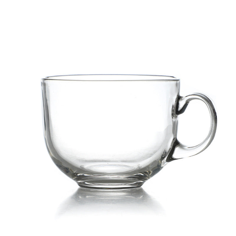 Custom Logo Glass Arc Milk Coffee Cup | Premium Corporate Gifts and Custom Gifts