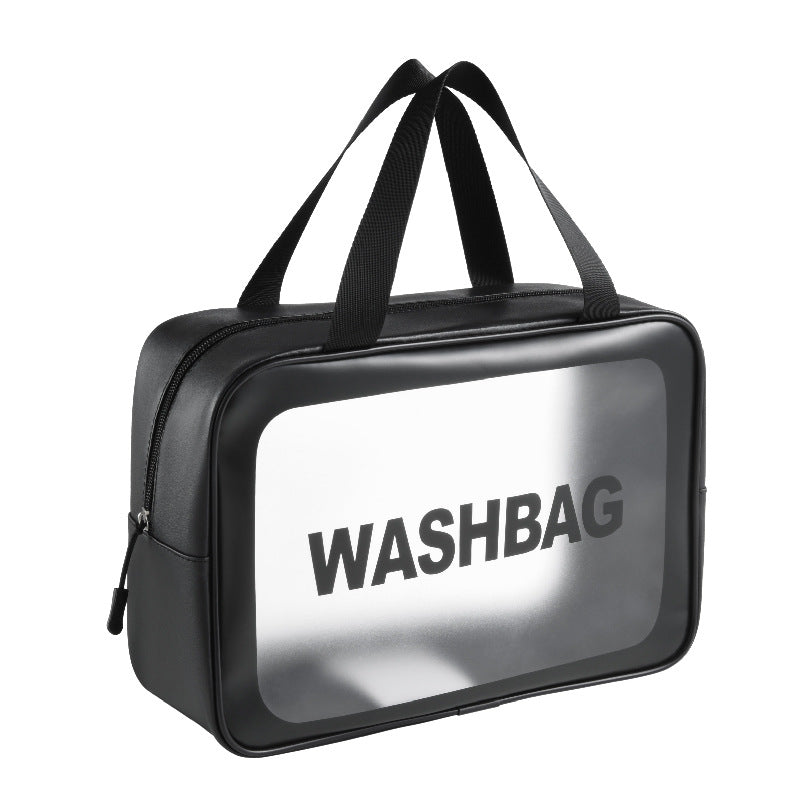 Custom Logo Black Travel Capacity Portable Toiletry Bag | Premium Corporate Gifts and Custom Gifts