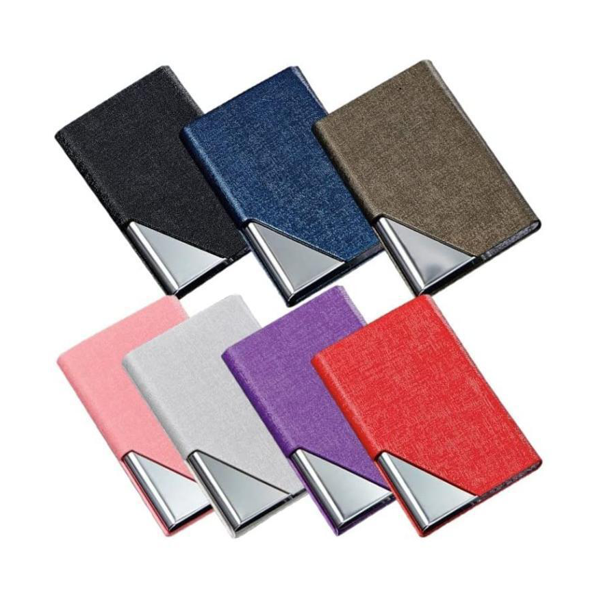 Custom Logo PU Leather Magnetic Business Card Holder | Premium Corporate Gifts and Custom Gifts