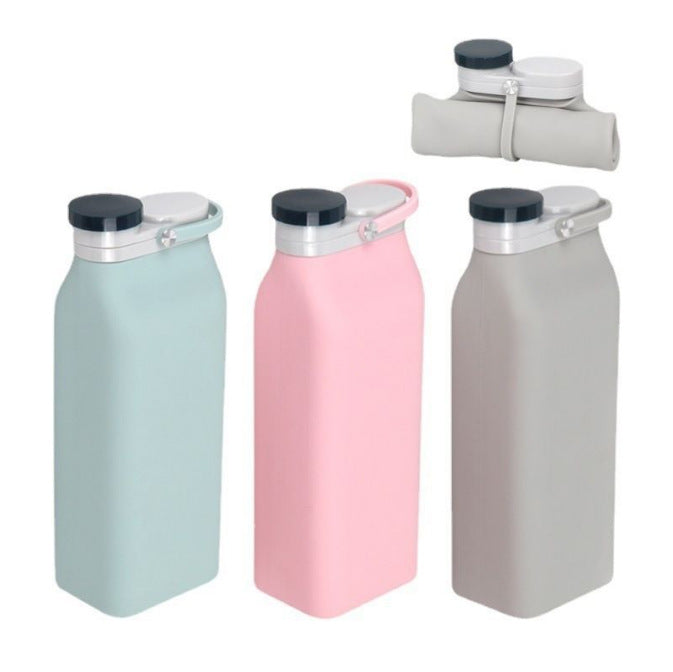 Custom Logo Outdoor Sports Portable Silicone Folding Water Bottle | Premium Corporate Gifts and Custom Gifts